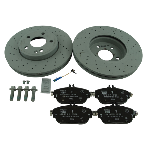 BOSCH BREMSSCHEIBEN 274mm BREMSBELÄGE SET HINTEN FÜR RENAULT KANGOO